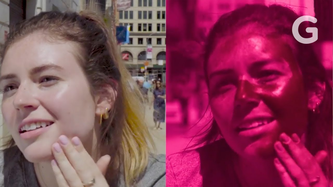 UV Camera Reveals The Best Way to Apply Sunscreen to Your Face | Gizmodo