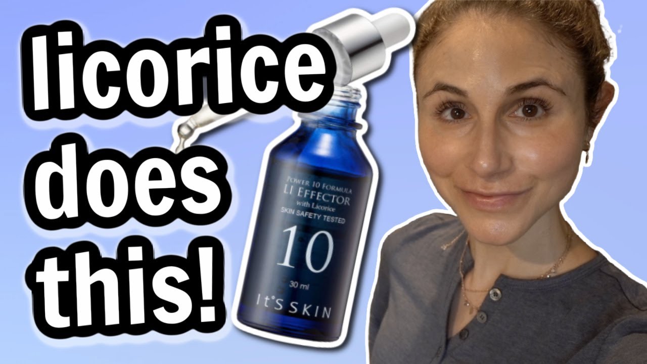Vlog: Licorice for hyperpigmentation and having an epiphany| Dr Dray