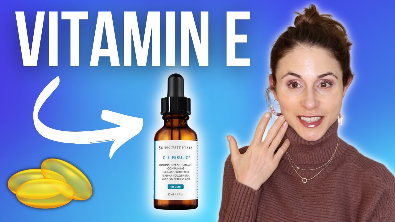 TOP SKIN BENEFITS OF VITAMIN E 😍 DERMATOLOGIST @DrDrayzday