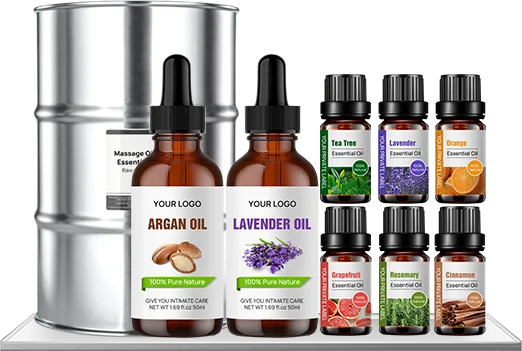 Sensual Massage Oil Infused with Sandalwood Essential Oil