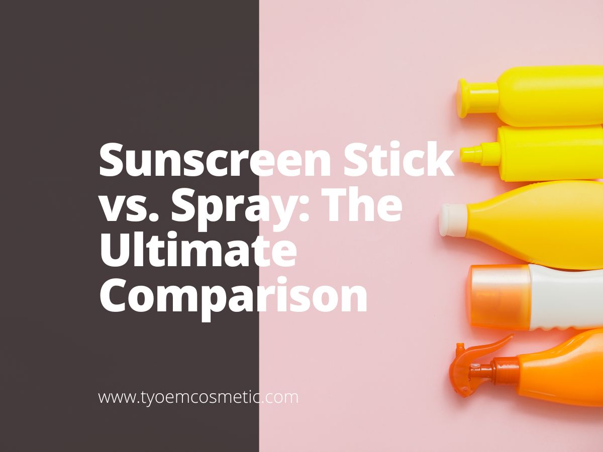 Sunscreen Stick vs. Spray The Ultimate Comparison Empowering your